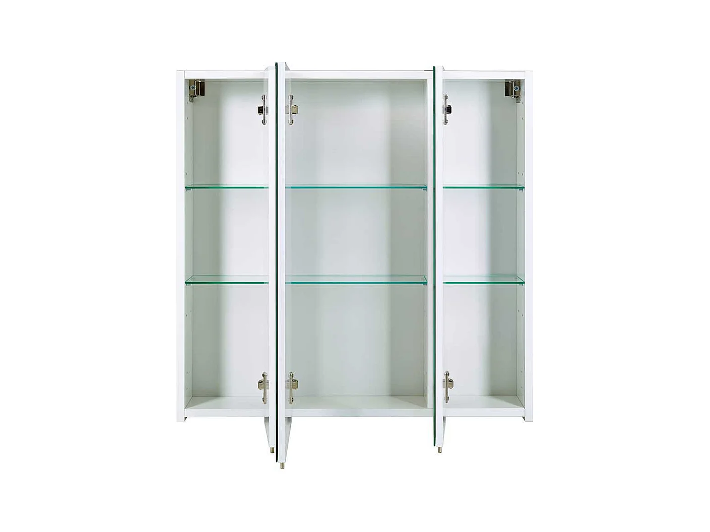 3 türiger Spiegelschrank in Weiß Made in Germany