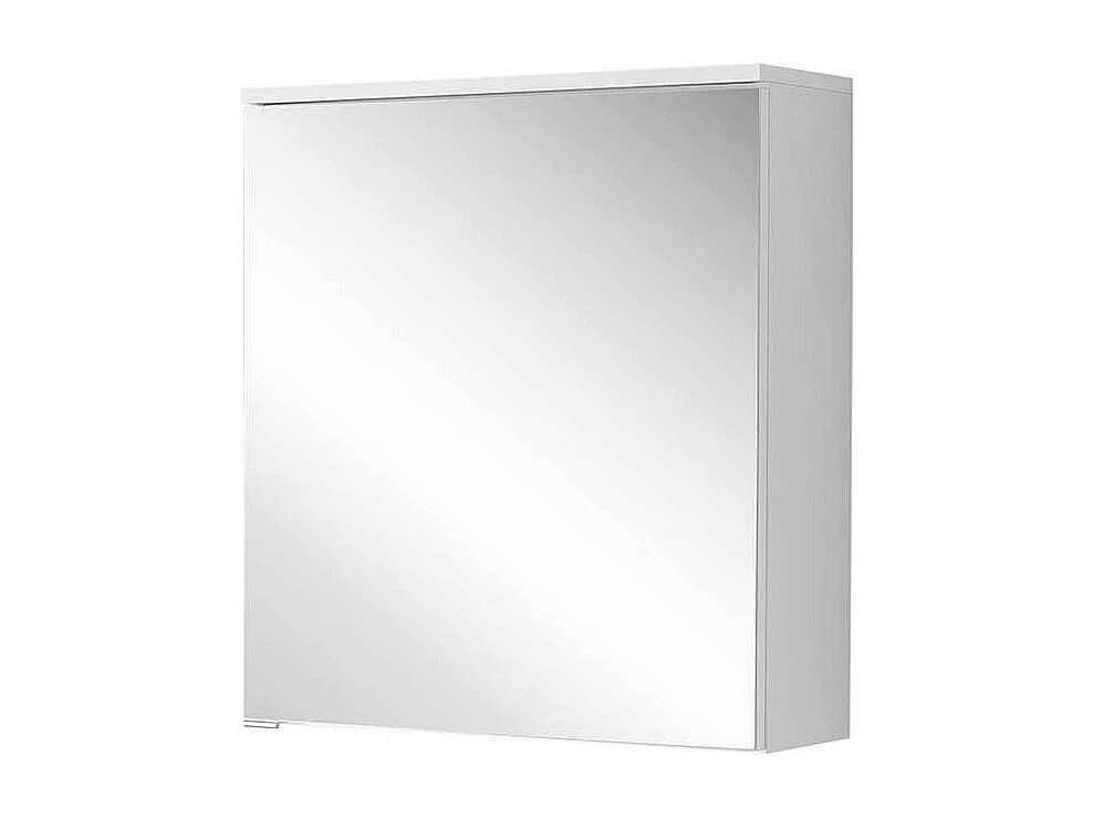Badezimmer Spiegelschrank in Weiß einer Tür