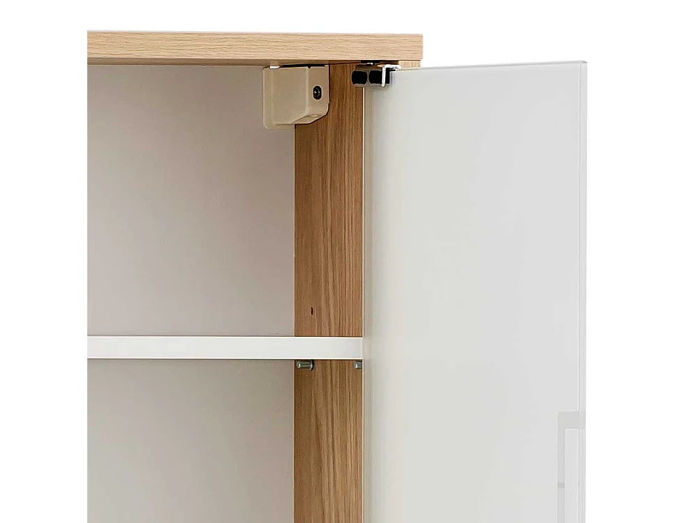 Medikamentenschrank mit Glastüren sicher abschließbar