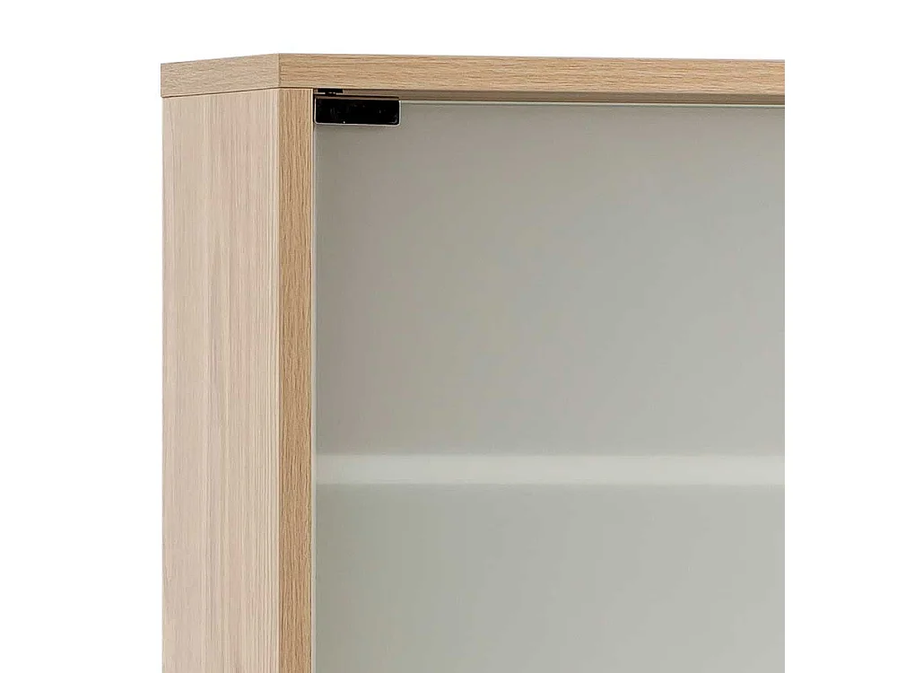 Medikamentenschrank mit Glastüren sicher abschließbar