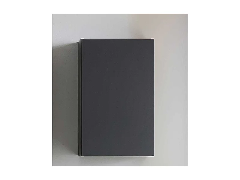 Bad Hängeschrank in Dunkelgrau 40 cm breit