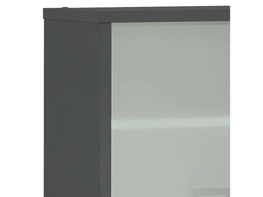 Moderner Medizinschrank in Anthrazit sicher abschließbar