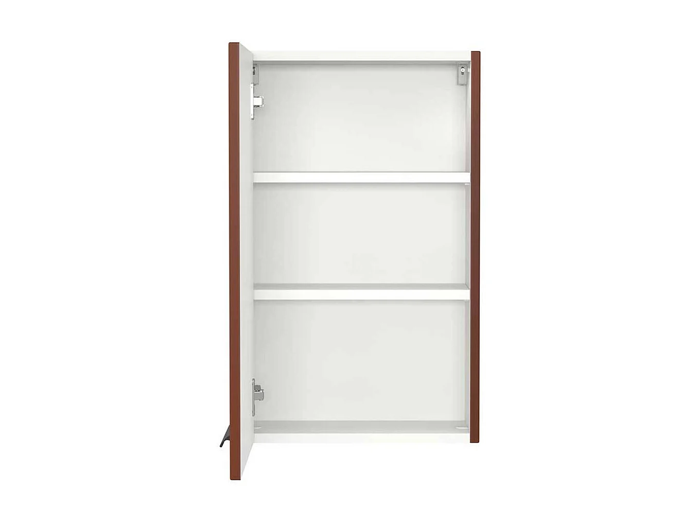 Badezimmerschrank Hängeschrank Bad in Dunkelrot 64 cm hoch