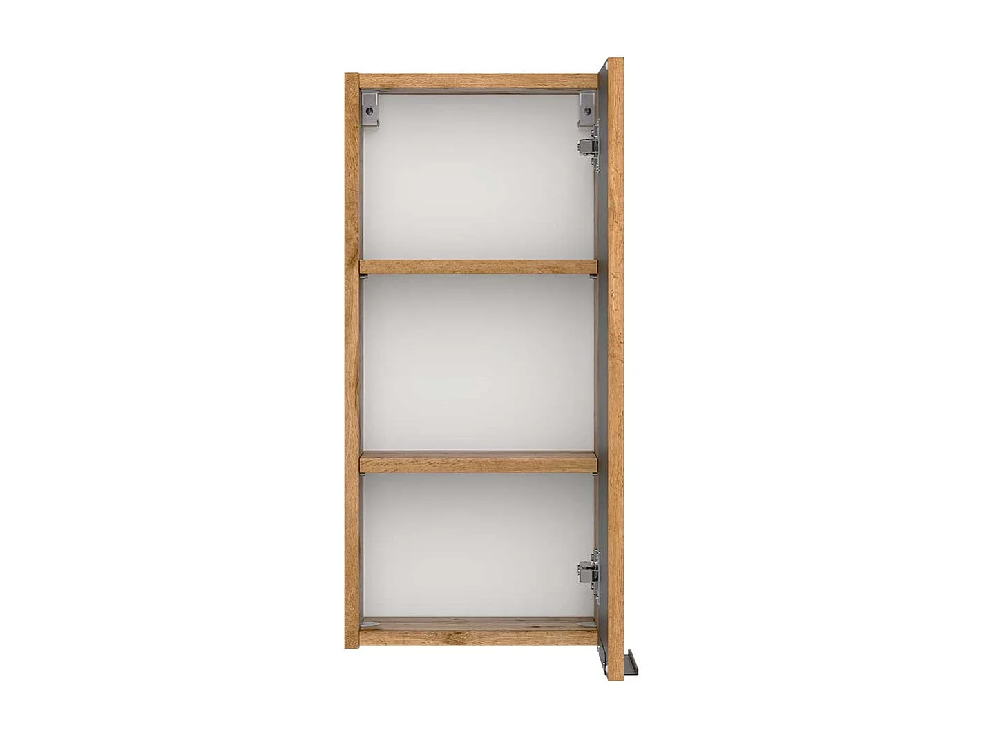 Bad Oberschrank in Wildeichefarben & Schwarz Made in Germany