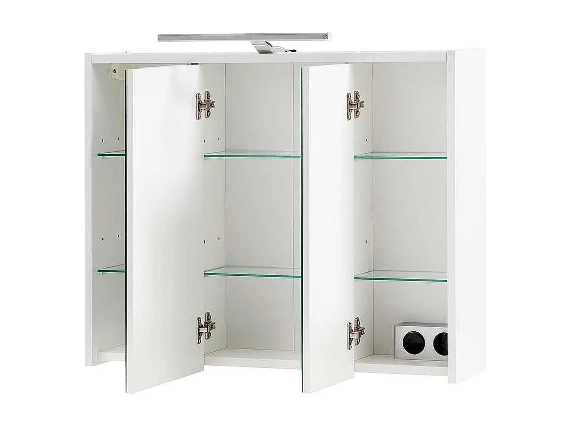 Spiegelschrank mit Beleuchtung in Weiß Made in Germany