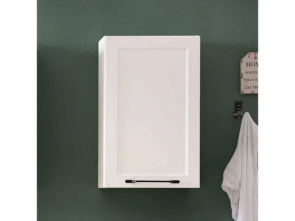 Hängeschrank Bad Badhängeschrank mit Metallgriff und Holzwerkstofftür