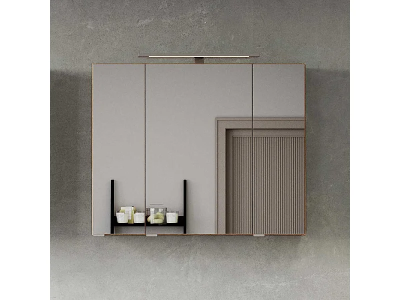 Badezimmer Spiegelschrank Badschrank 64 cm hoch - Made in Germany