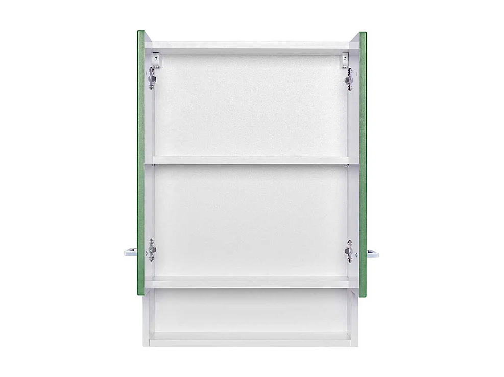 Bad Oberschrank in Grün und Weiß Made in Germany