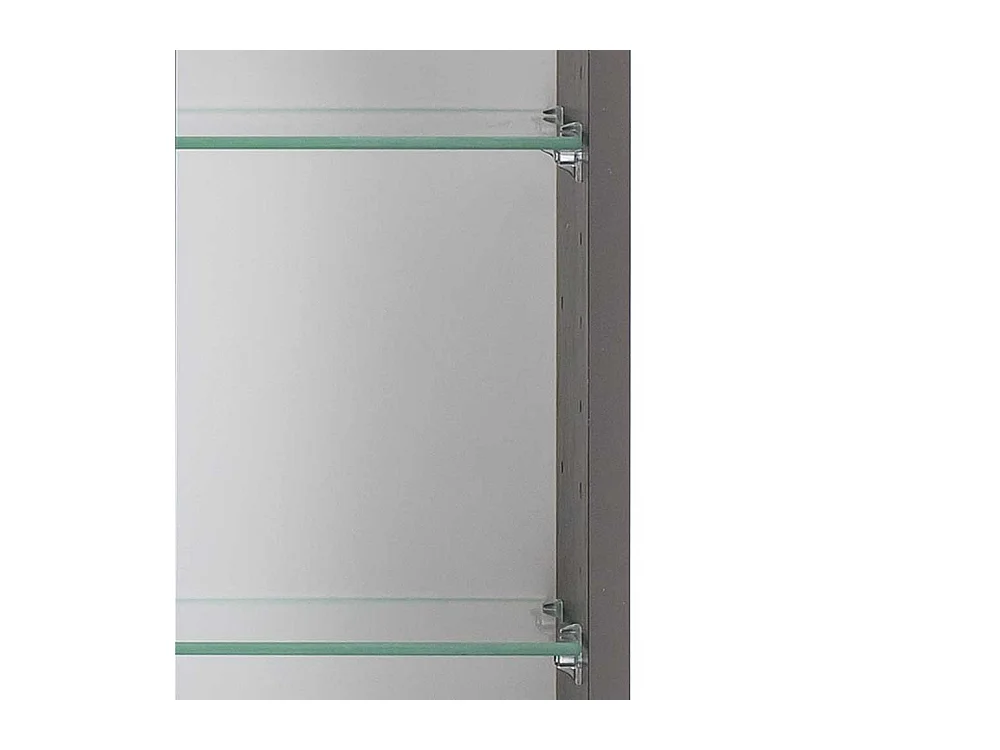 Großer Spiegelschrank mit LED Beleuchtung 120 cm breit