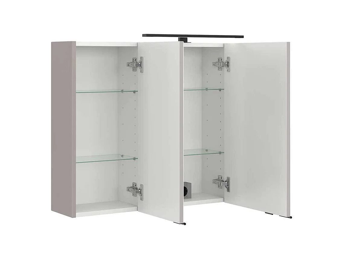 Lichtspiegelschrank Spiegelschrank mit LED Beleuchtung 100 cm breit