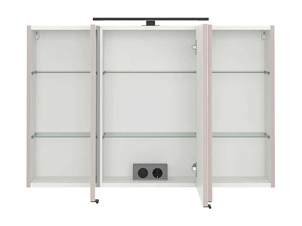 Lichtspiegelschrank Spiegelschrank mit LED Beleuchtung 100 cm breit