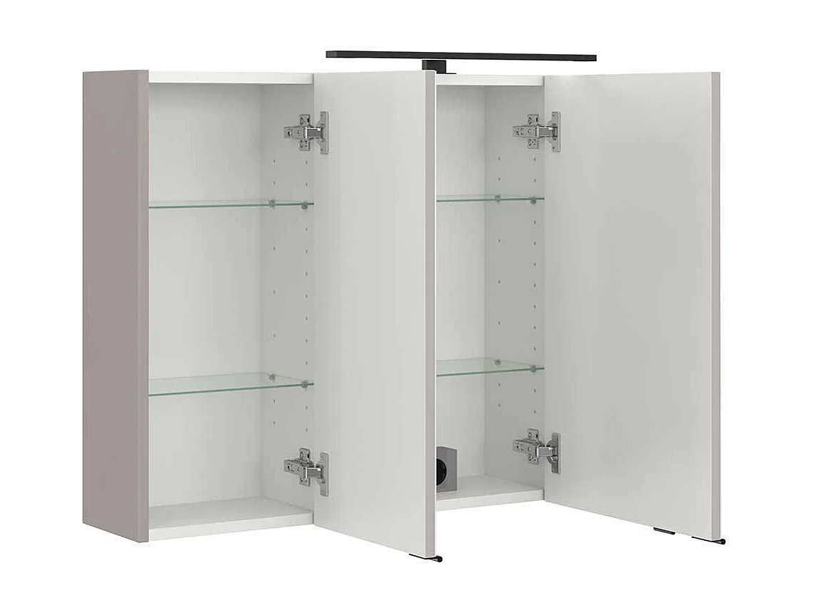 Lichtspiegelschrank Spiegelschrank mit LED Beleuchtung 100 cm breit