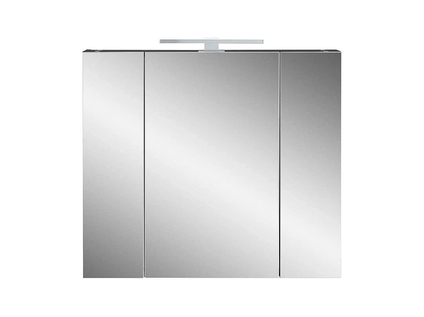 Badschrank Spiegel mit LED Beleuchtung Steckdose innen