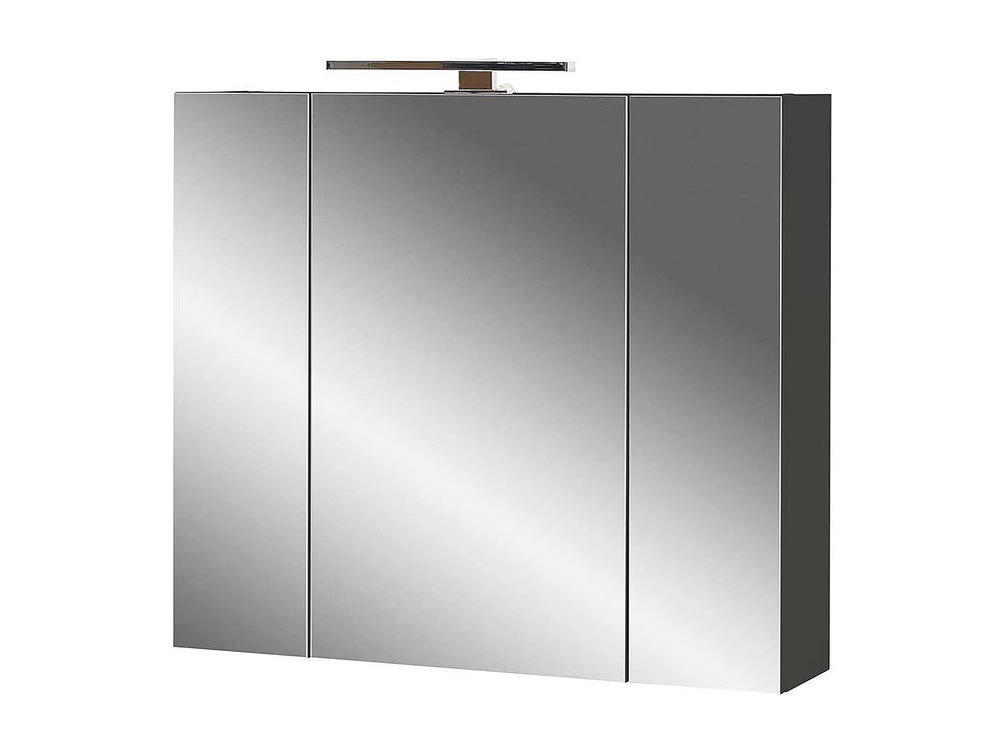 Badschrank Spiegel mit LED Beleuchtung Steckdose innen