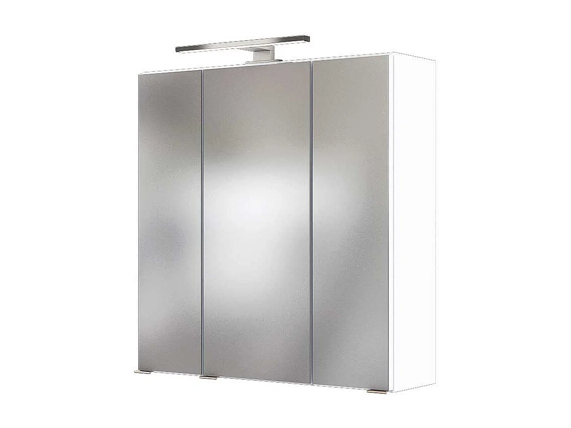 Bad Spiegelschrank mit LED Beleuchtung Weiß