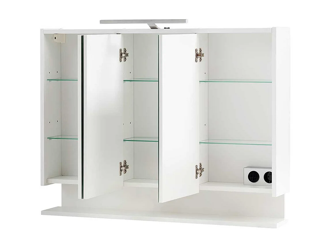 Spiegelschrank mit Ablage und LED Beleuchtung Made in Germany