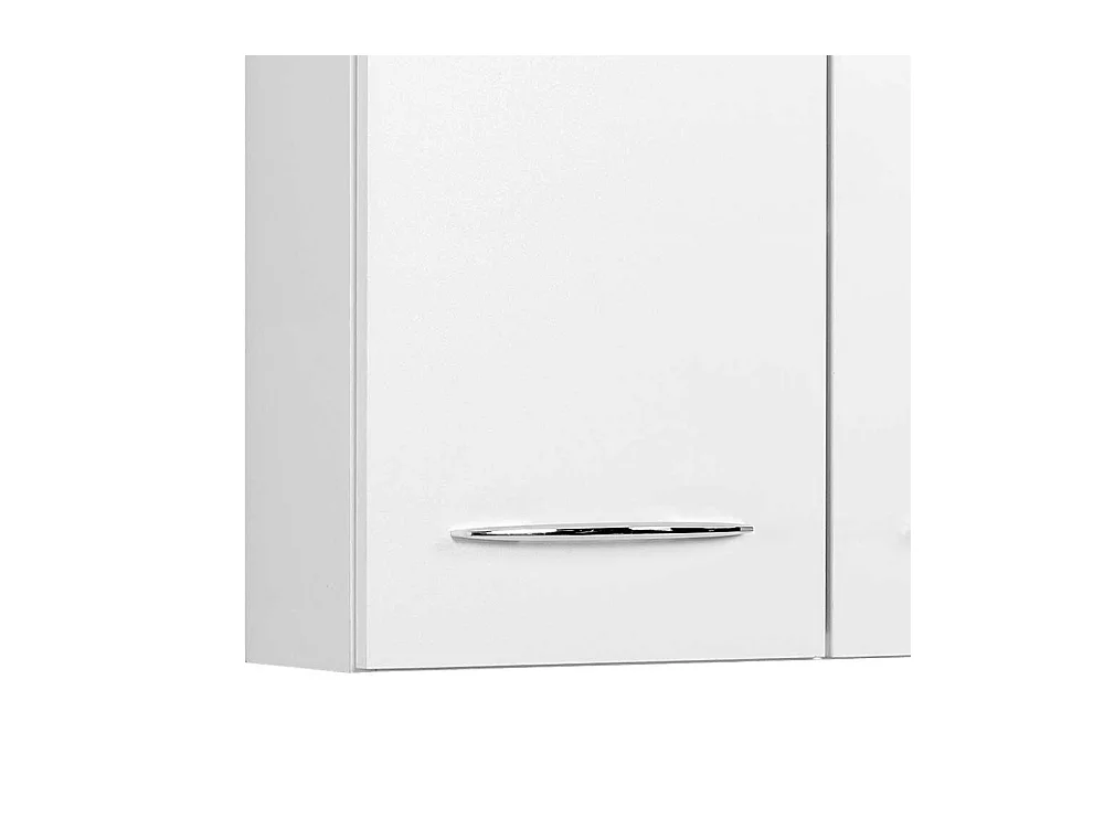 Badezimmer Hängeschrank in Weiß 2 türig
