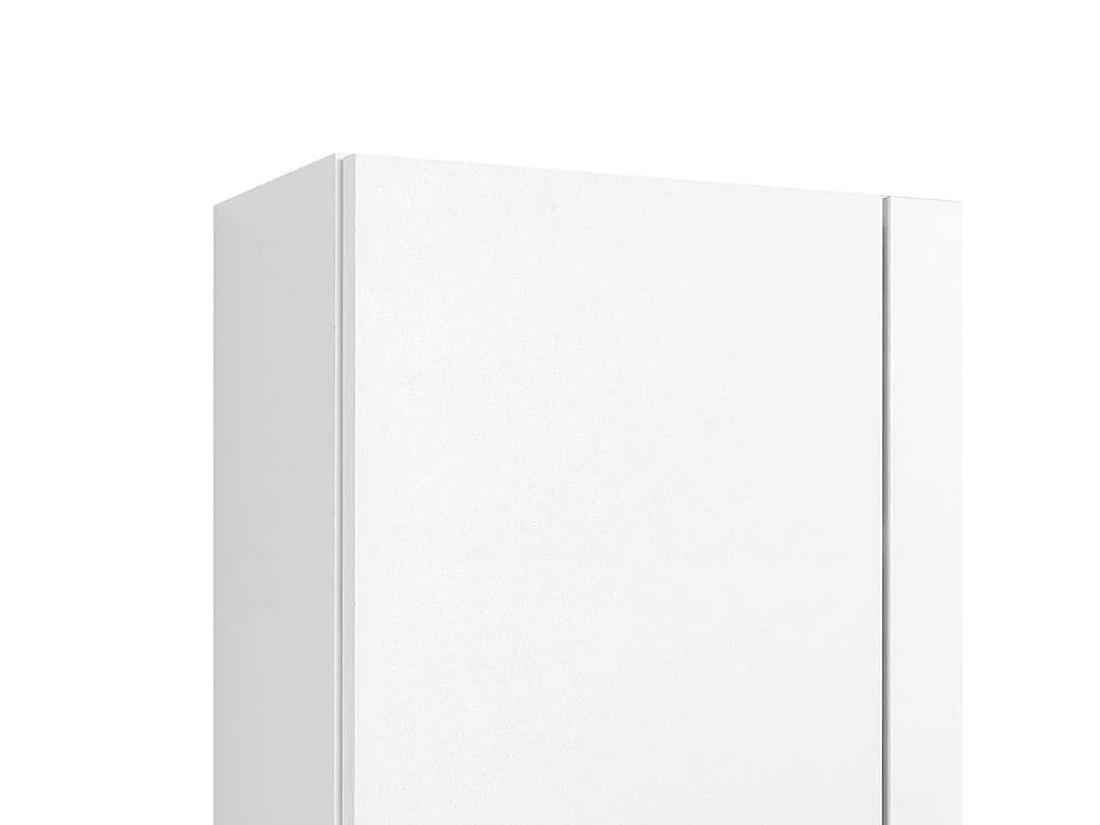 Badezimmer Hängeschrank in Weiß 2 türig