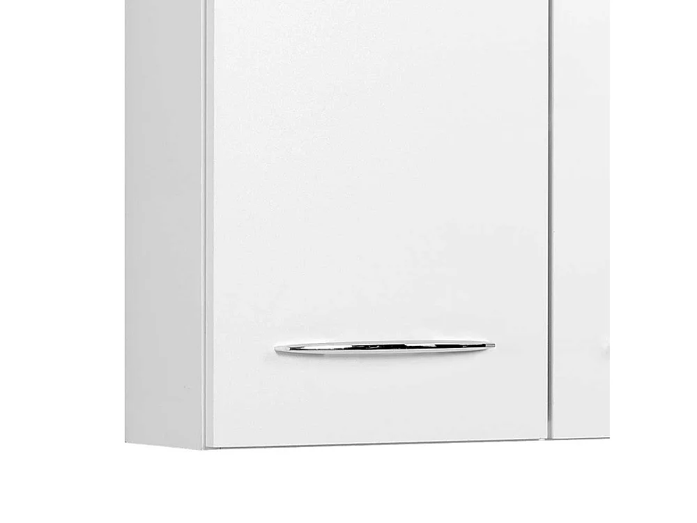 Badezimmer Hängeschrank in Weiß 2 türig