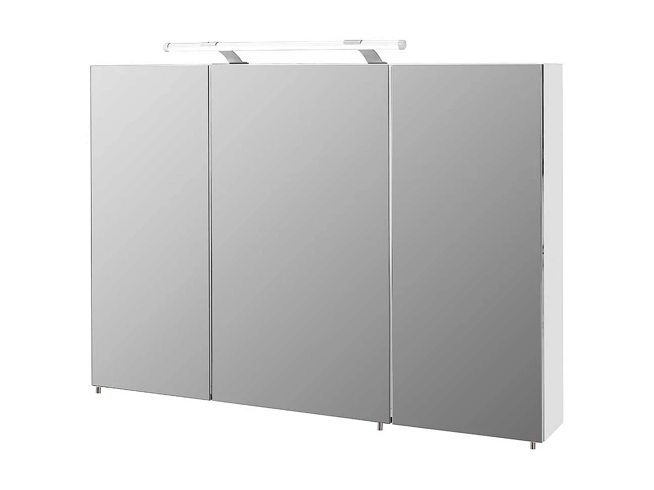 Spiegelschrank Bad weiss Made in Germany LED Beleuchtung