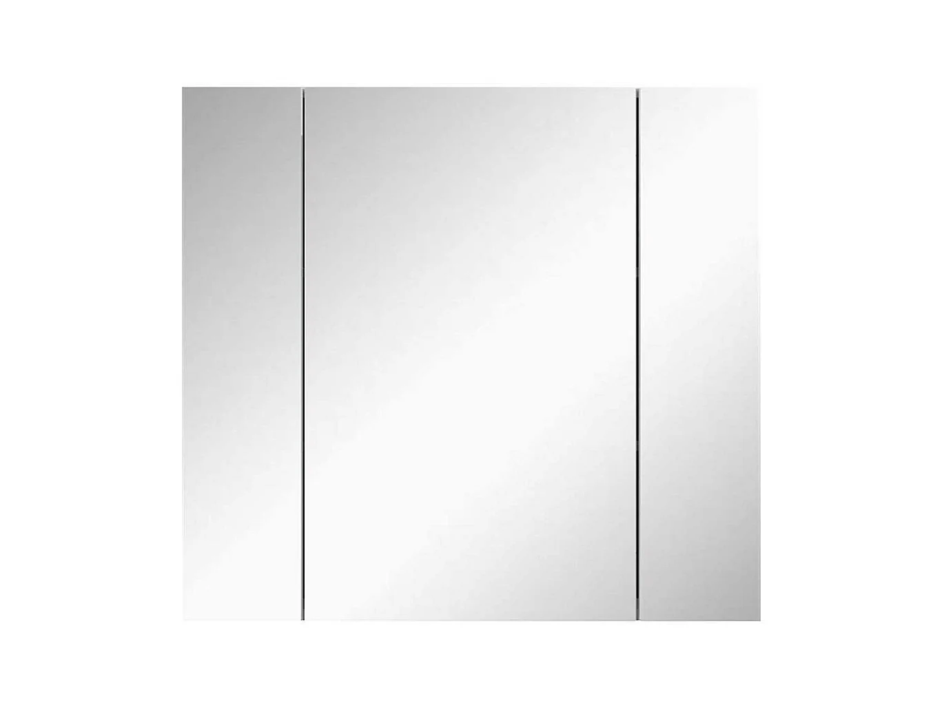 Spiegel Badschrank 80 cm breit 3-t�rig