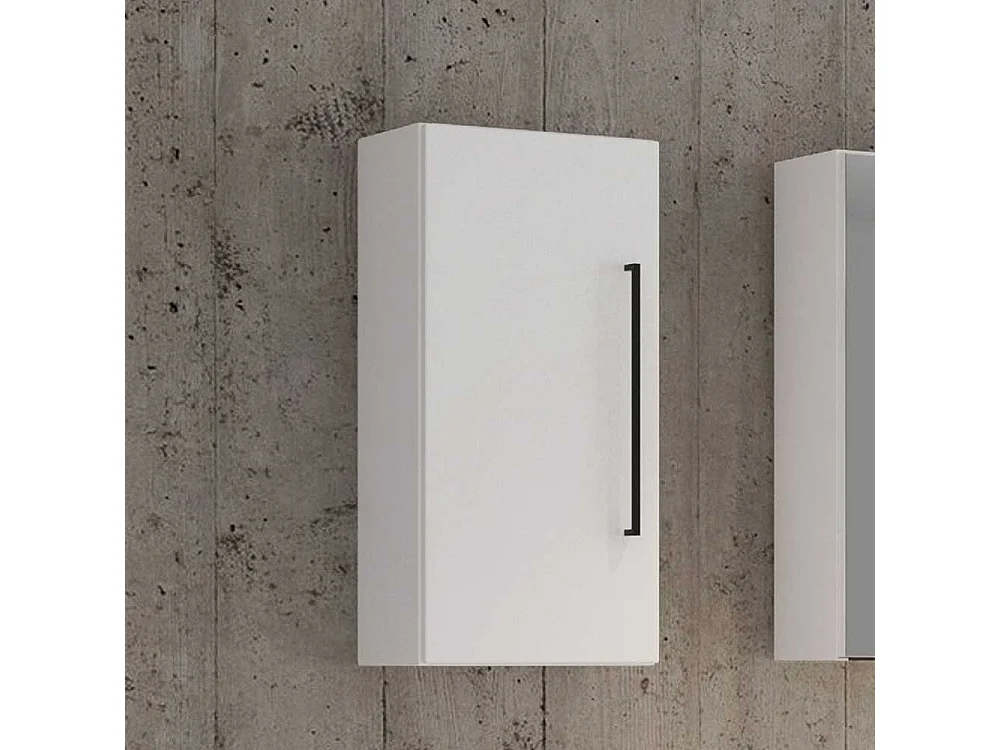 Badezimmer Oberschrank in Weiß 30 cm breit