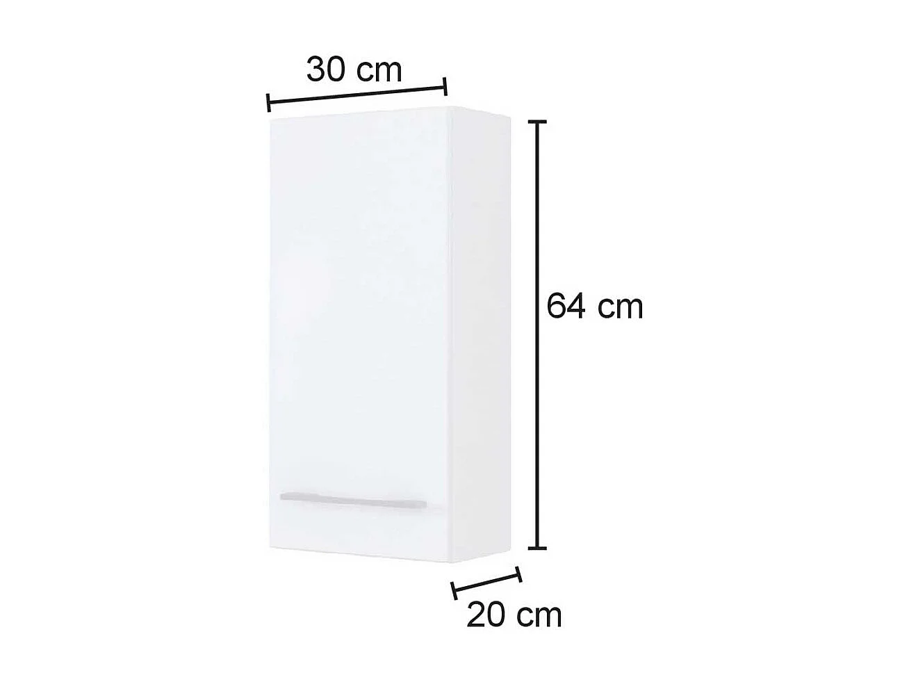 Bad Hängeschrank in Wildeichefarben Made in Germany