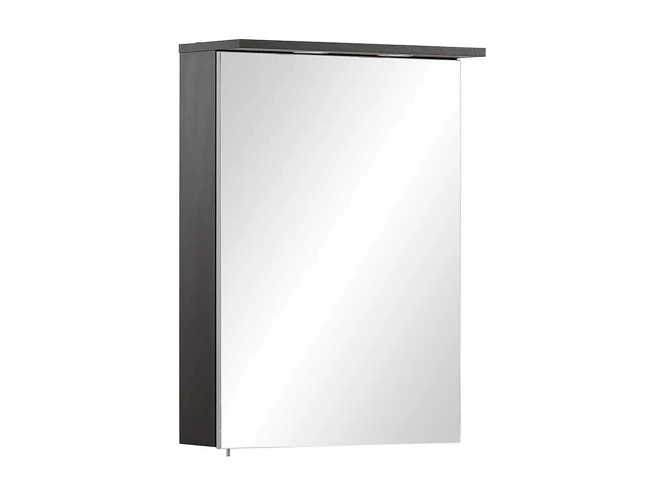 Spiegelschrank mit LED in Schwarz Made in Germany