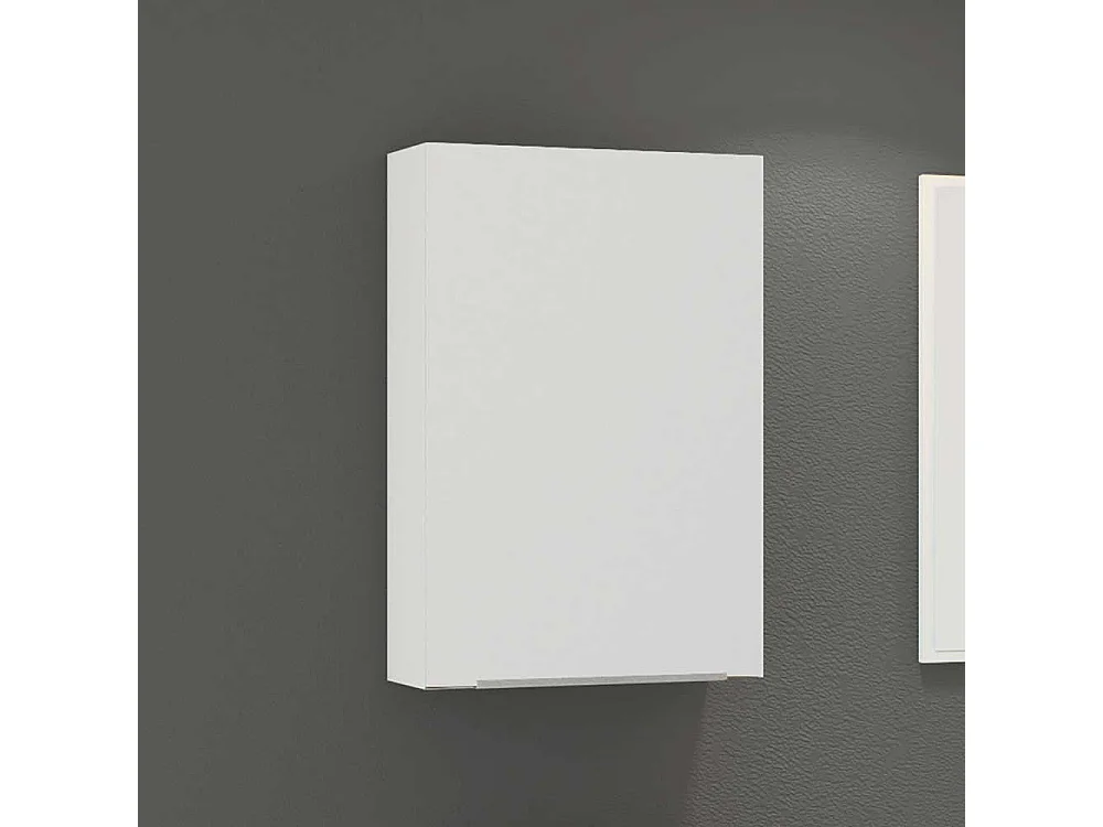 Badezimmer Hängeschrank in Weiß 40 cm breit