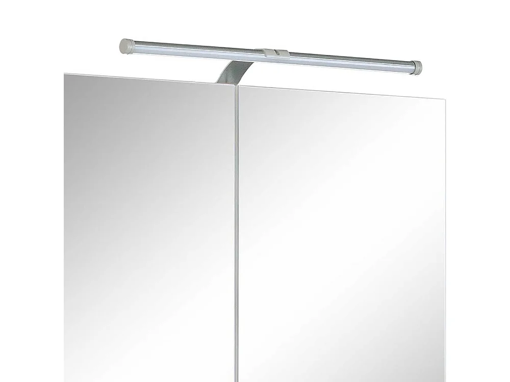 Badezimmer Spiegelschrank in Weiß 60 cm breit