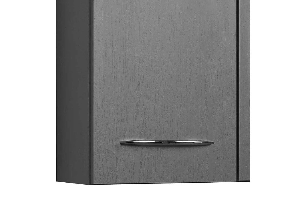 Bad Hängeschrank in Grau 60 cm breit