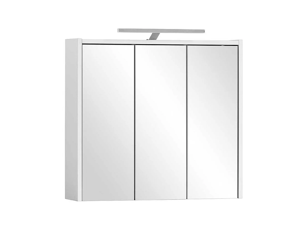 Badschrank Spiegel in modernem Design LED Beleuchtung