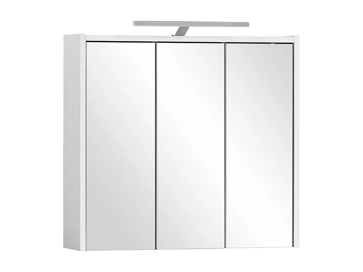 Badschrank Spiegel in modernem Design LED Beleuchtung