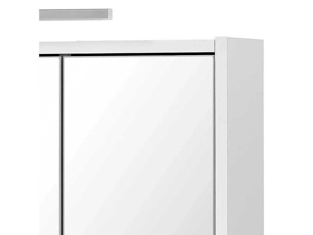 Badschrank Spiegel in modernem Design LED Beleuchtung