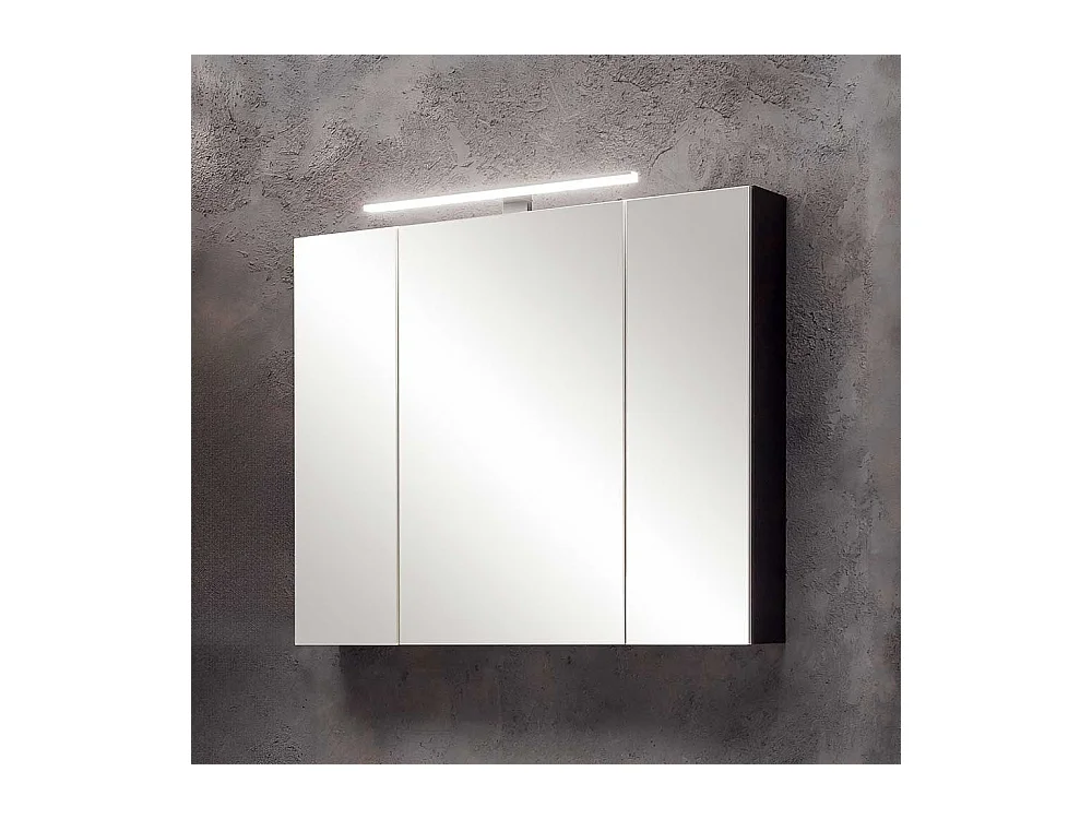 Badezimmerspiegelschrank mit LED Beleuchtung 81 cm breit