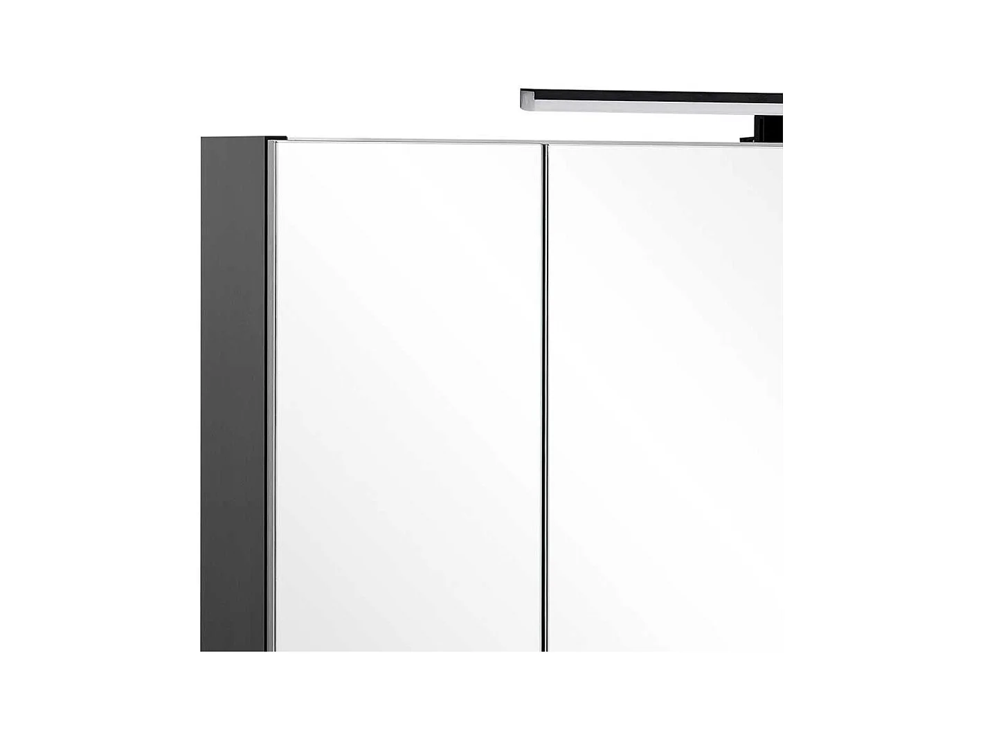 Badezimmerspiegelschrank mit LED Beleuchtung 81 cm breit