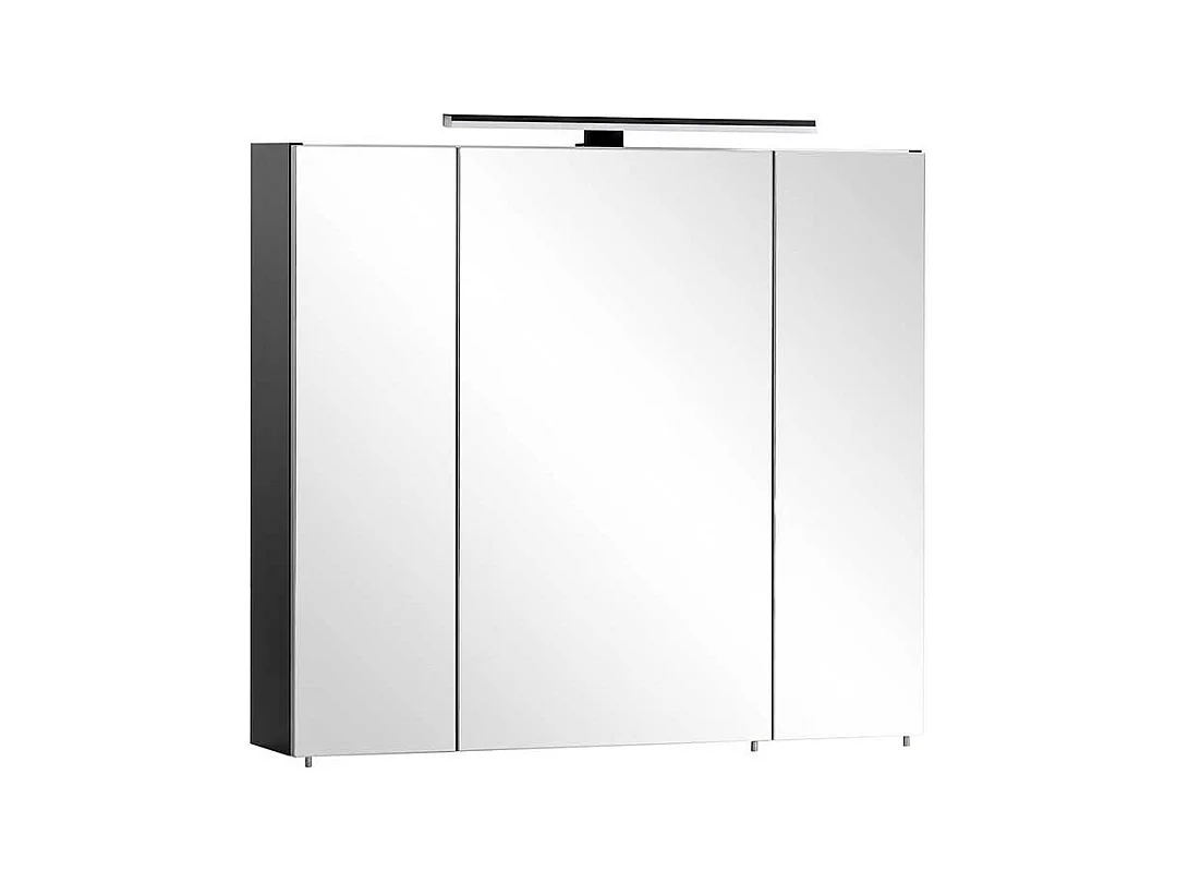 Badezimmerspiegelschrank mit LED Beleuchtung 81 cm breit