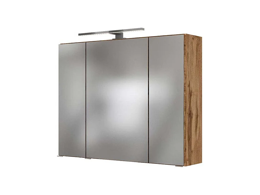 Badspiegelschrank in Wildeichefarben Made in Germany