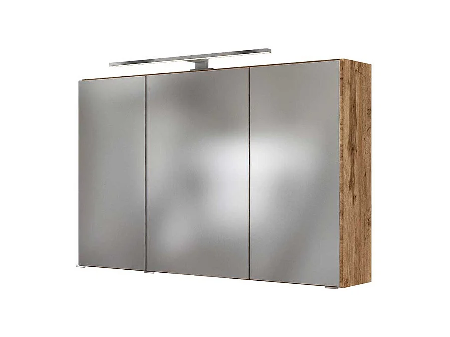 Badspiegelschrank in Wildeichefarben Made in Germany