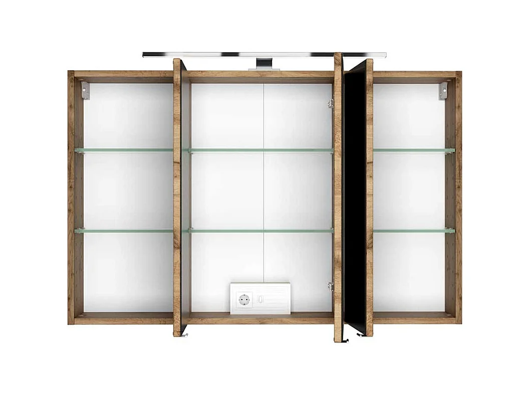 Badspiegelschrank in Wildeichefarben Made in Germany