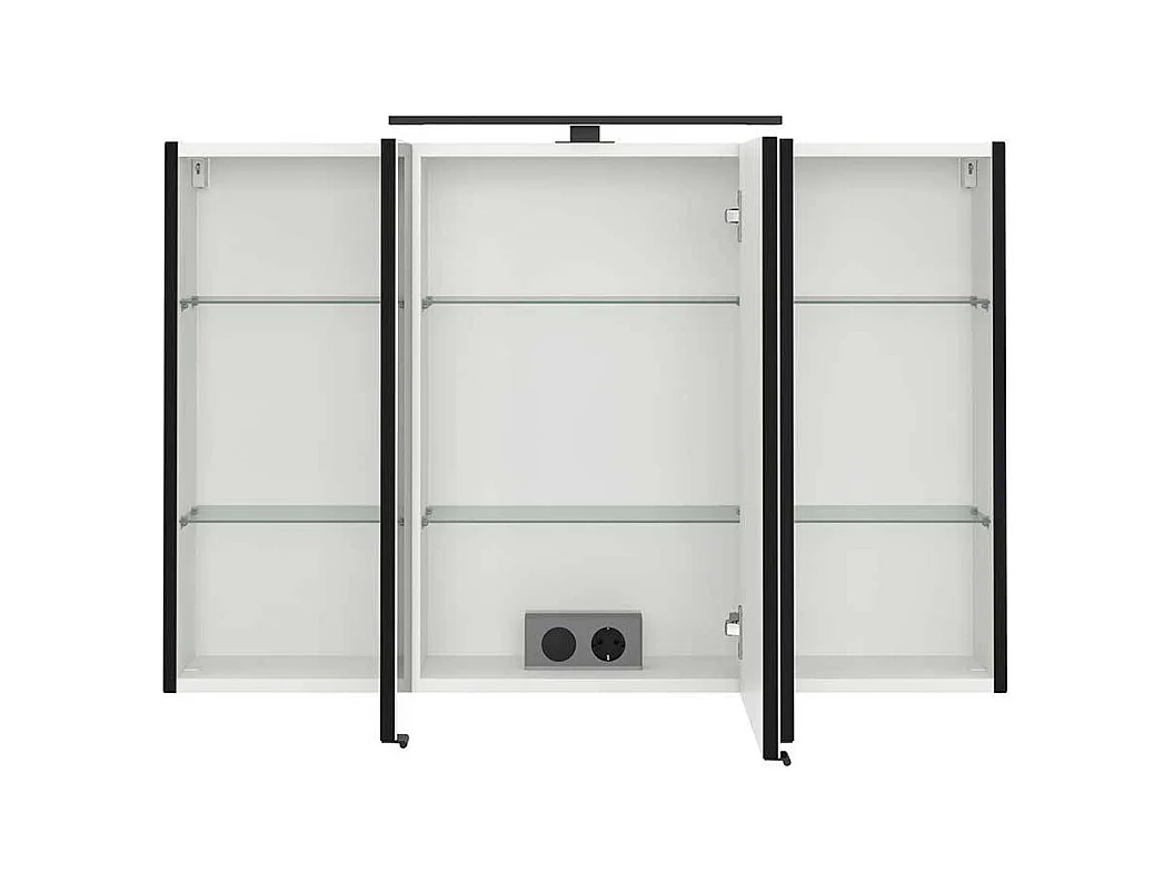 Lichtspiegelschrank Badspiegelschrank mit LED Beleuchtung 100 cm breit