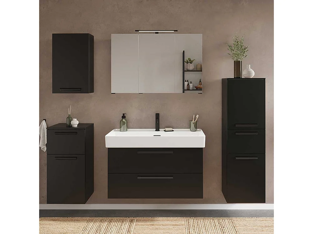 Lichtspiegelschrank Badspiegelschrank mit LED Beleuchtung 100 cm breit