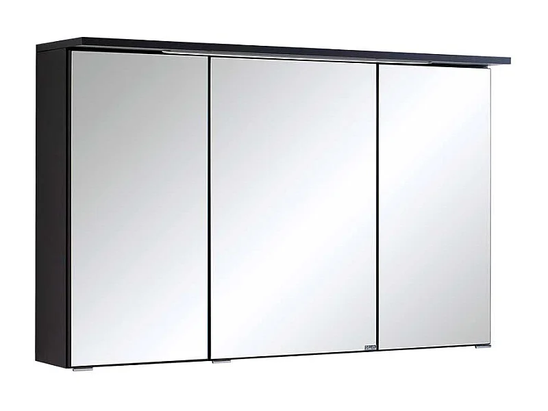 3D Spiegelschrank in Anthrazit Bad