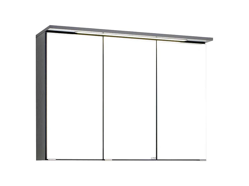 3D Spiegelschrank in Anthrazit Bad