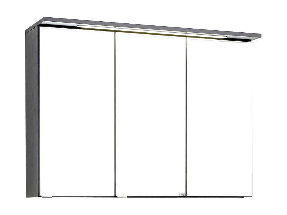 3D Spiegelschrank in Anthrazit Bad
