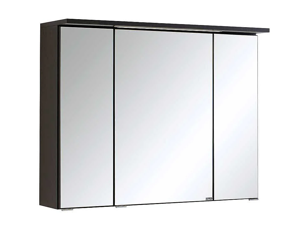 3D Spiegelschrank in Anthrazit Bad
