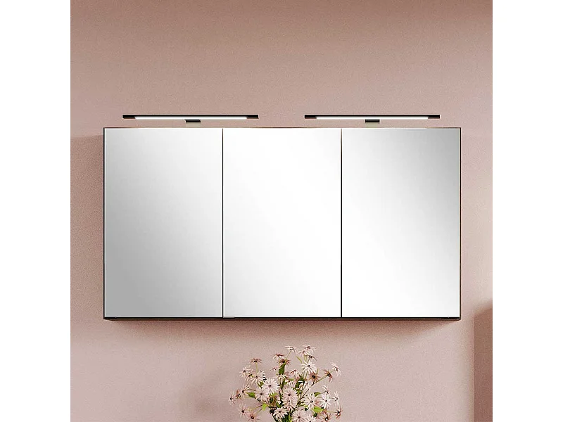 Lichtspiegelschrank Badezimmerspiegelschrank mit LED Beleuchtung 20 cm tief