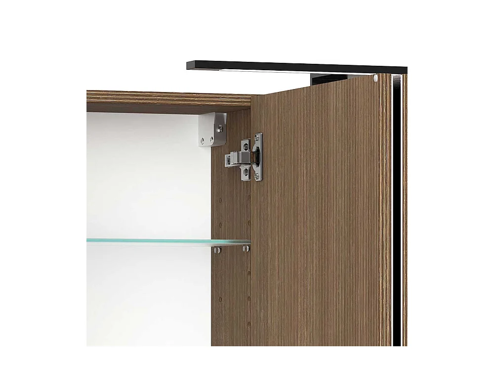 Lichtspiegelschrank Badezimmerspiegelschrank mit LED Beleuchtung 20 cm tief