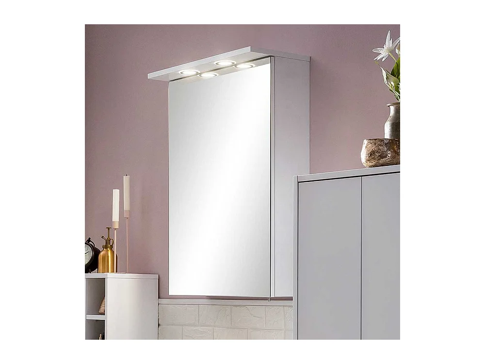 Badezimmerspiegelschrank mit LED Beleuchtung Steckdose
