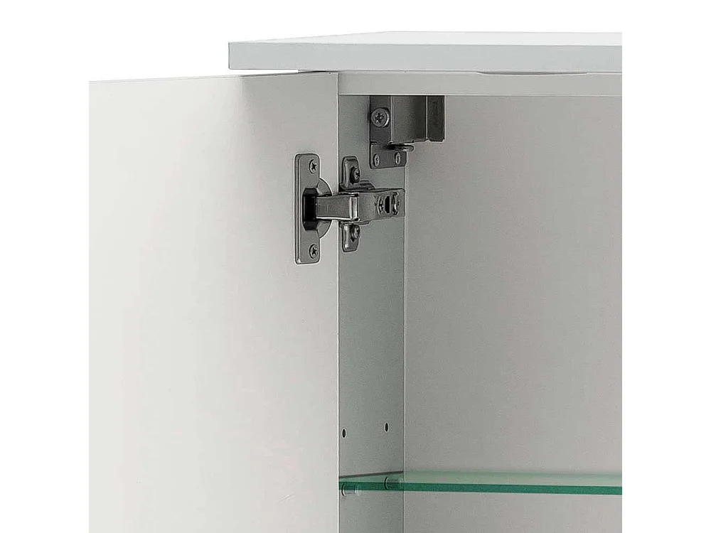 Badezimmerspiegelschrank mit LED Beleuchtung Steckdose